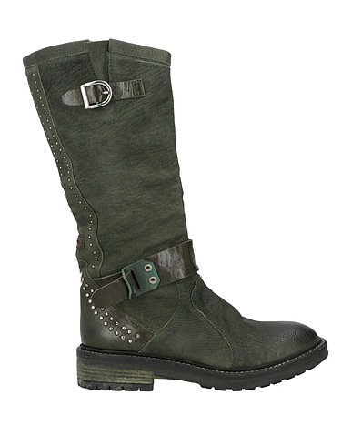LE RUEMARCEL Boots Dark green Leather