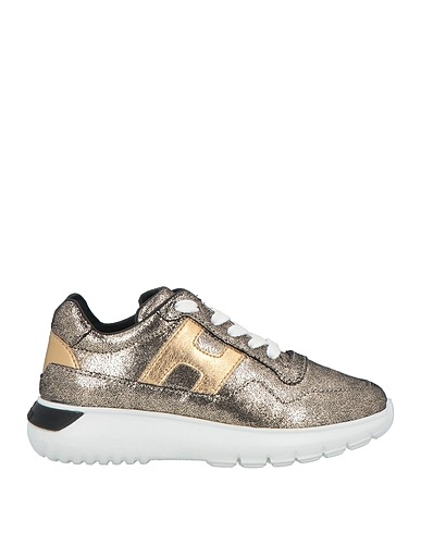 HOGAN Sneakers JUNIOR Gold Leather