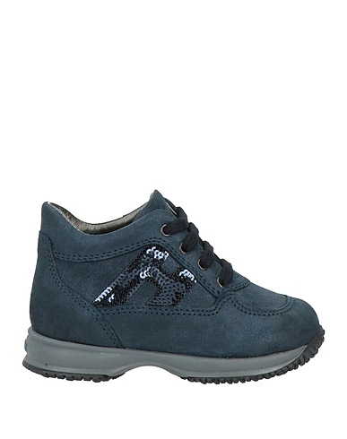 HOGAN Sneakers Navy blue Leather