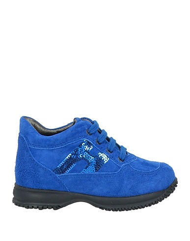 HOGAN Sneakers Bright blue Leather