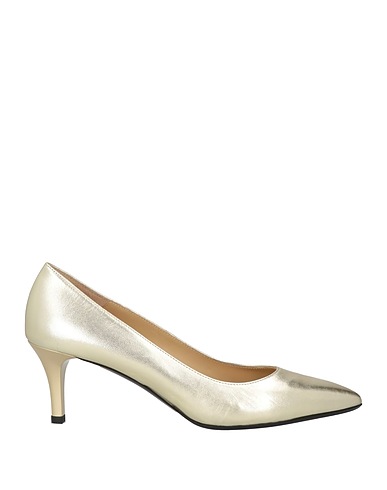 LORIBLU Pump Platinum Leather