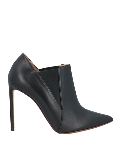 FRANCESCO RUSSO Stiefelette Schwarz Leder