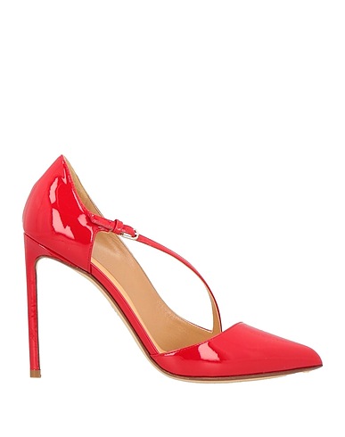 FRANCESCO RUSSO Court Red Leather