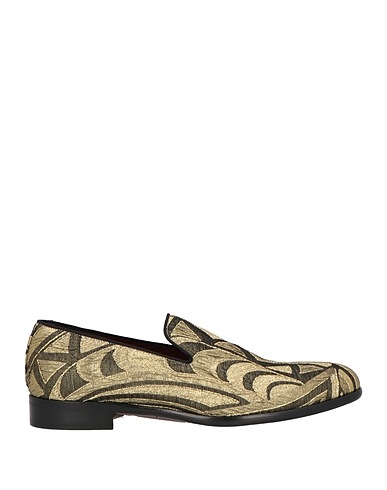 DOLCE&GABBANA Loafers Gold 100% Cotton