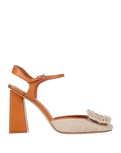 ROBERTO FESTA Court BEIGE Leather, Textile fibres