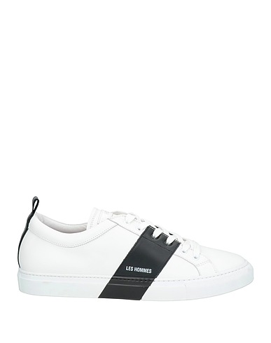LES HOMMES Sneakers White Calfskin