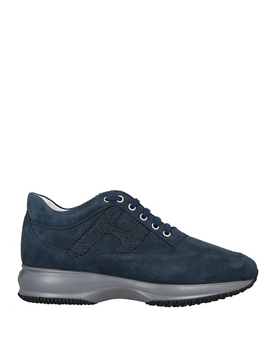 HOGAN Sneakers Navy blue Leather