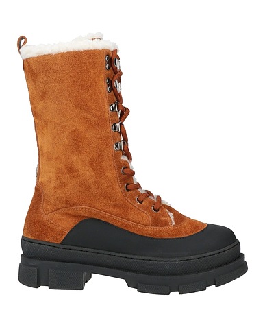 JIMMY CHOO Ankle boot Tan Leather, Rubber