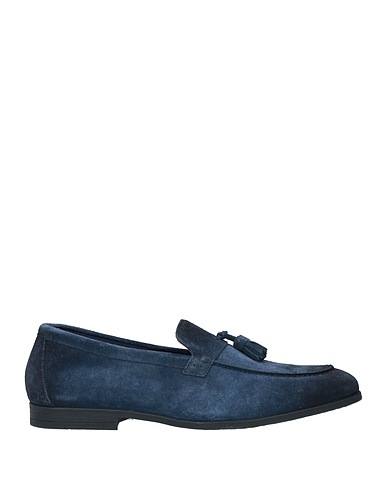 DOUCAL'S Loafers Midnight blue Leather