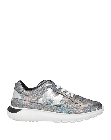 HOGAN Sneakers Silver Leather