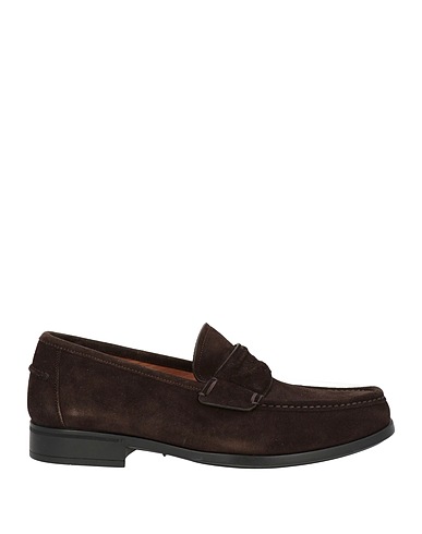 FERRAGAMO Loafers Dark brown Leather