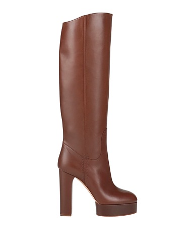 CASADEI Boots Chocolate brown Calfskin