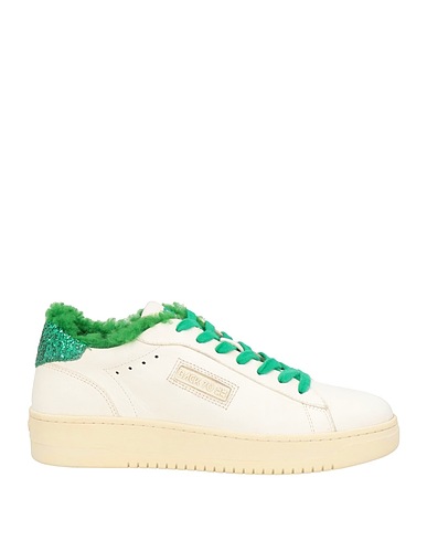 BACK 70 Sneakers Bianco Pelle, Fibre tessili