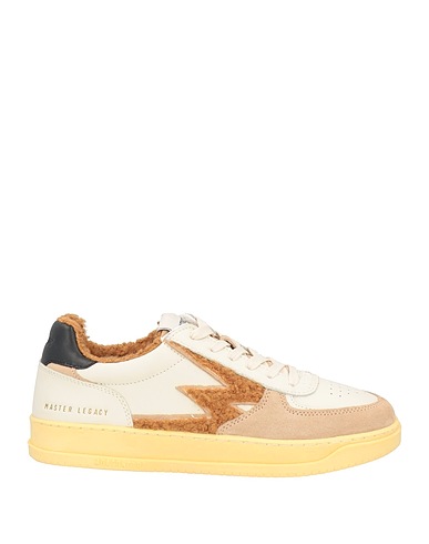 MOACONCEPT Sneakers Ivory Leather, Textile fibres