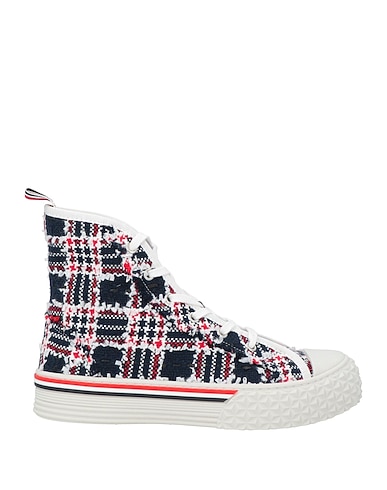 THOM BROWNE Sneakers Midnight blue Textile fibers