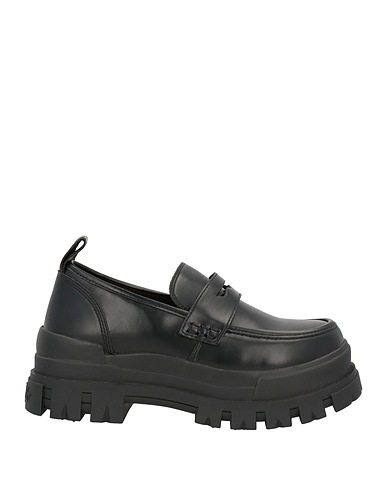 BUFFALO Mocassino Nero Fibre tessili
