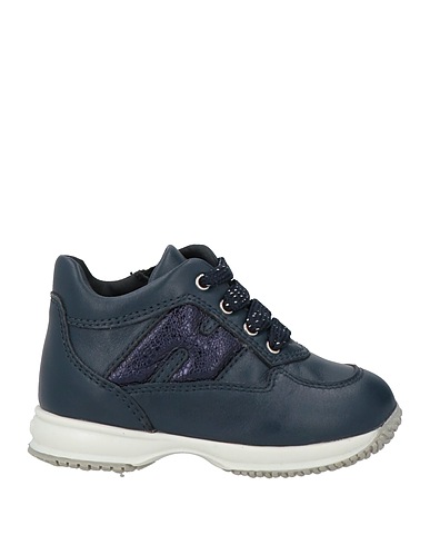 HOGAN Sneakers Navy blue Leather