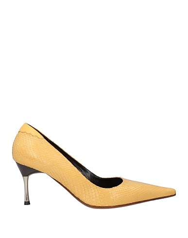 BALDININI Court Marigold Snakeskin
