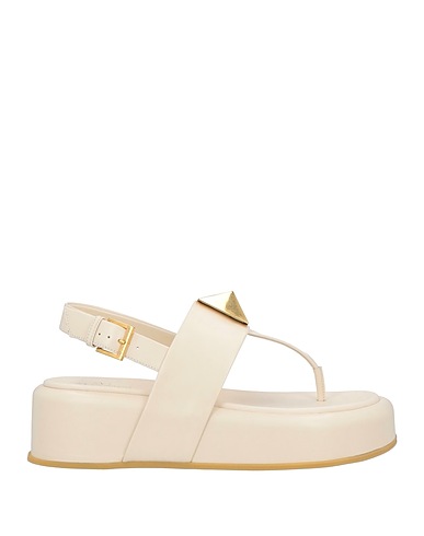 VALENTINO GARAVANI Infradito Off white Pelle