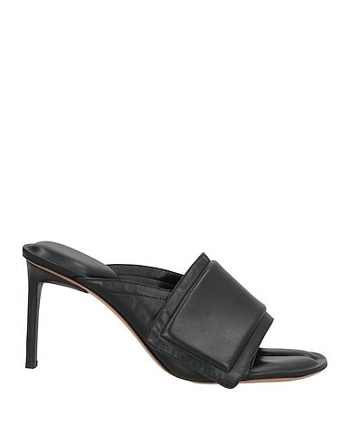 JACQUEMUS Sandals Black Leather