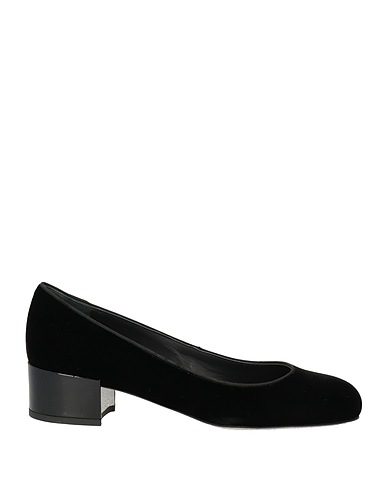 RENE' CAOVILLA Décolleté Nero Fibre tessili