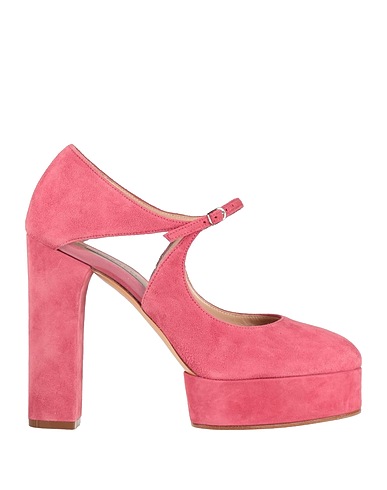 CASADEI Pump Antique rose Leather, Plastic