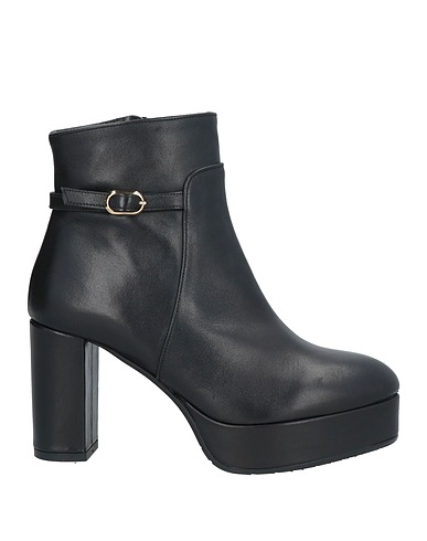 ALBANO Ankle boot Black Calfskin