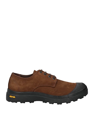 BOEMOS Laced shoes Brown Leather
