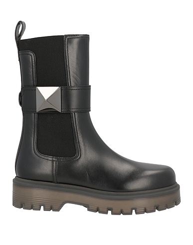 VALENTINO GARAVANI Ankle boot Black Leather