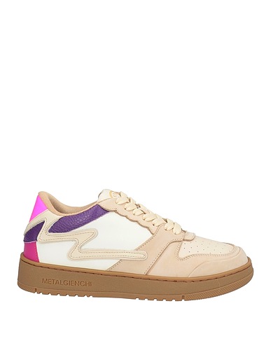 METAL GIENCHI Sneakers Beige Kalbsleder