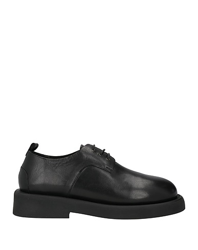 MARSÈLL Laced shoes Black Calfskin