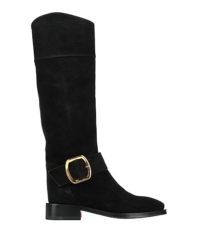 SANTONI Boots Black Leather
