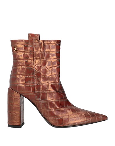 FABI Ankle boot Copper Leather