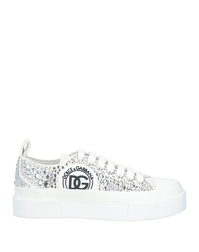 DOLCE&GABBANA Sneakers White Textile fibers