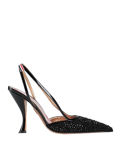 THOM BROWNE Pump Black Leather