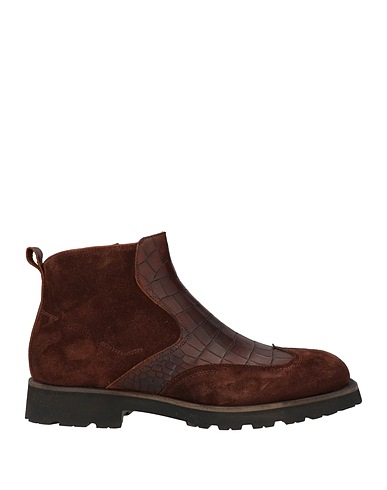 GIOVANNI CONTI Ankle boot Brown Leather