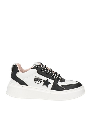 CHIARA FERRAGNI Sneakers Black Leather