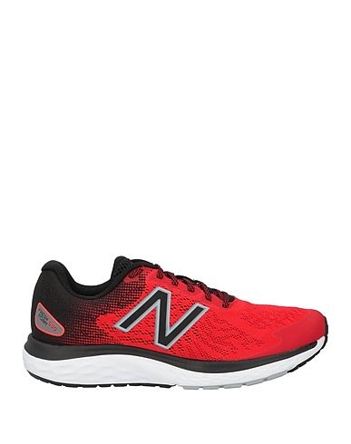 NEW BALANCE Sneakers Red Textile fibers