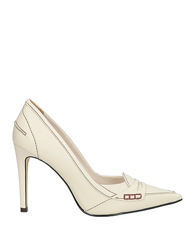 WERNER Loafers Off white Leather