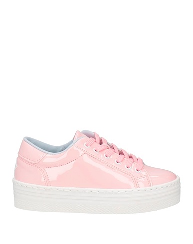 CHIARA FERRAGNI FOOTWEAR Pink Textile fibers