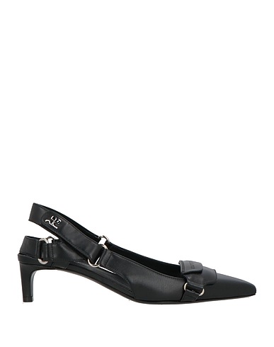 COURRÈGES Pump Black Leather