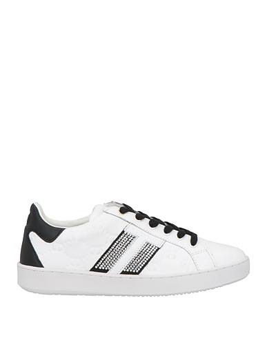 TWINSET Sneakers White Polyester, Cow leather