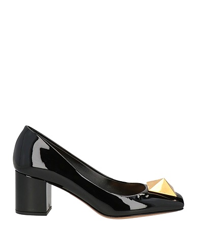 VALENTINO GARAVANI Court Black Leather
