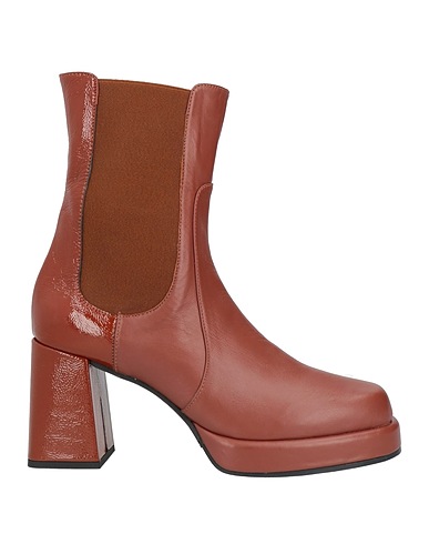 ANDREA PINTO Ankle boot Brown Calfskin