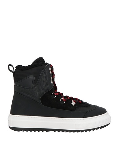 DSQUARED2 Stiefelette Schwarz Leder, Gewebefasern