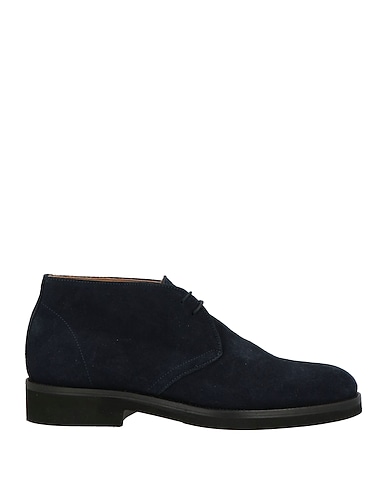 LUCA ROSSI Ankle boot Midnight blue Leather