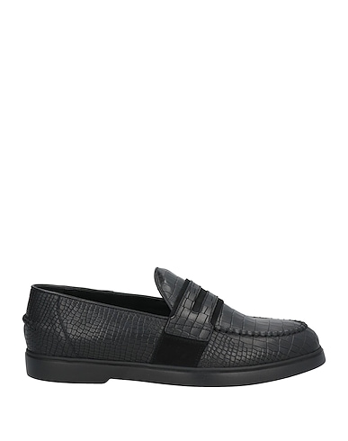GIOVANNI CONTI Loafers NERO Leather