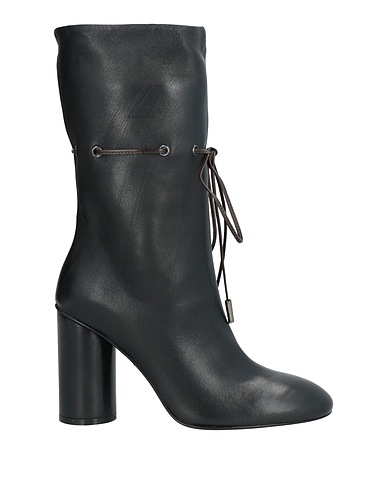 MANILA GRACE Ankle boot Black Ovine leather