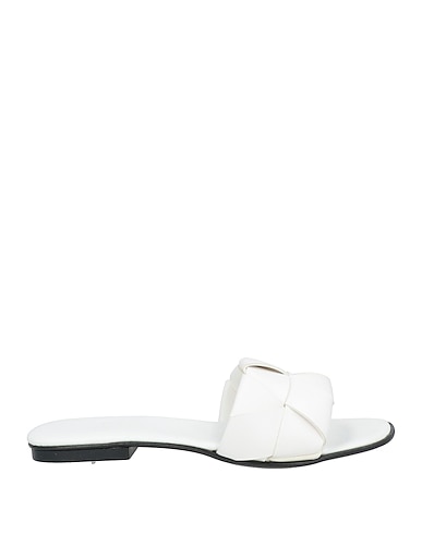 THERA'S Sandals White Leather