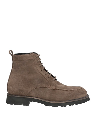 GIOVANNI CONTI Ankle boot Khaki Leather
